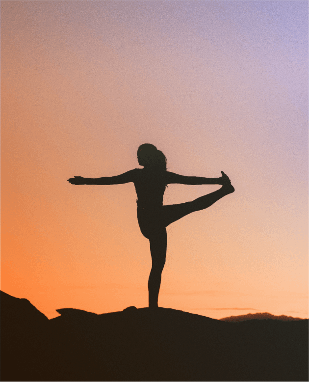 girl doing exercise